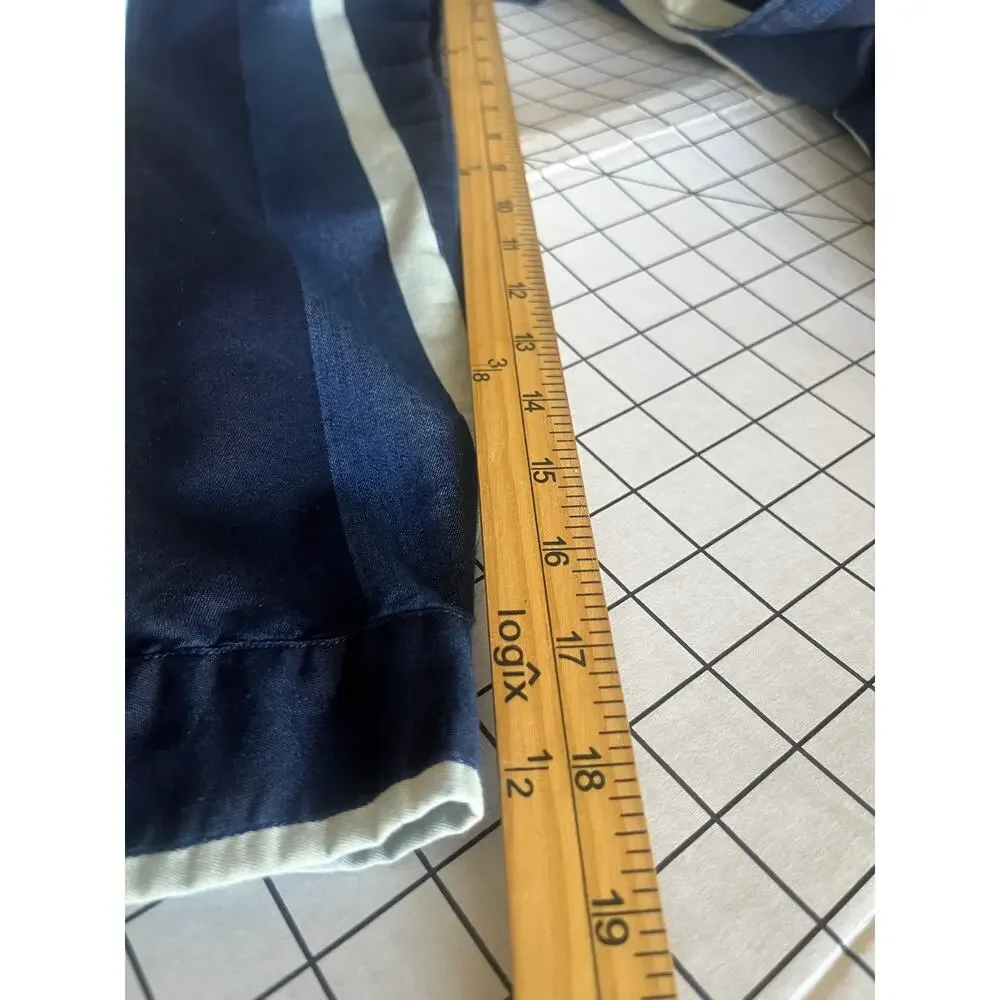 Ashley Stewart Women's Blue Denim Maxi Dress SZ 16 Button Up Long Sleeve Pockets - Picture 13 of 16